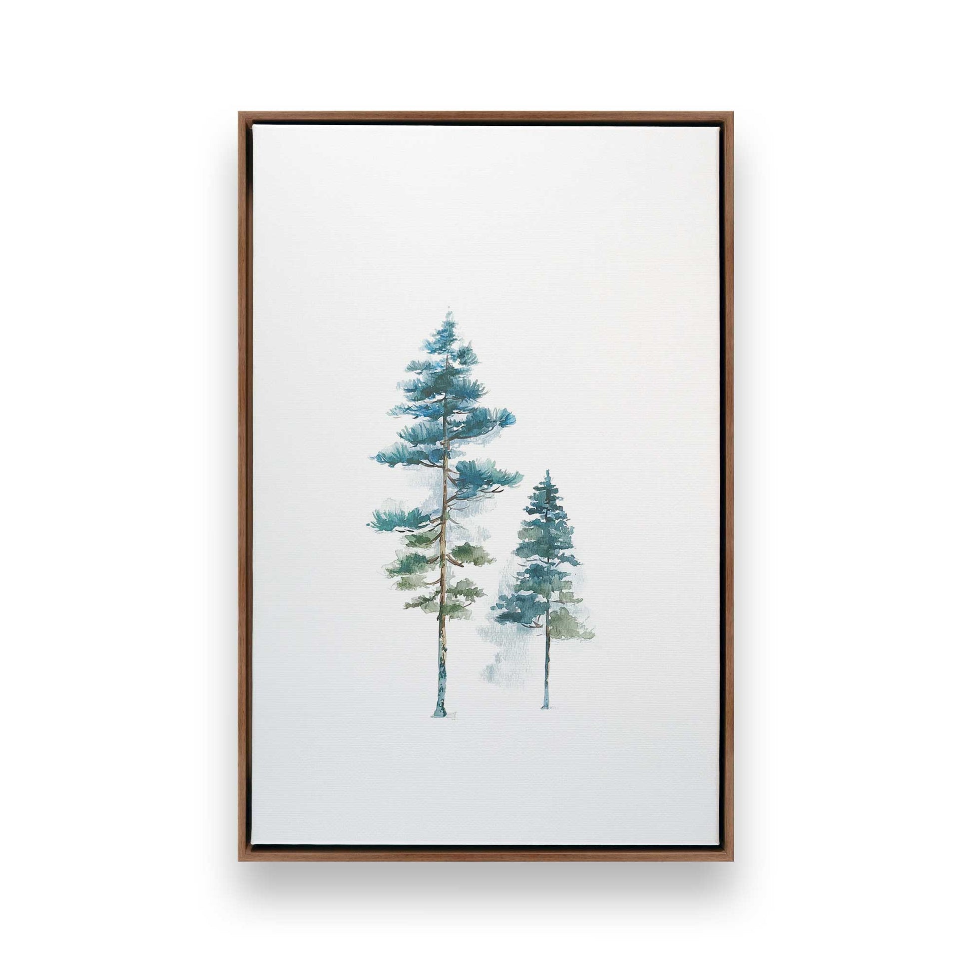 [Color:Walnut], Picture of art in a Walnut frame