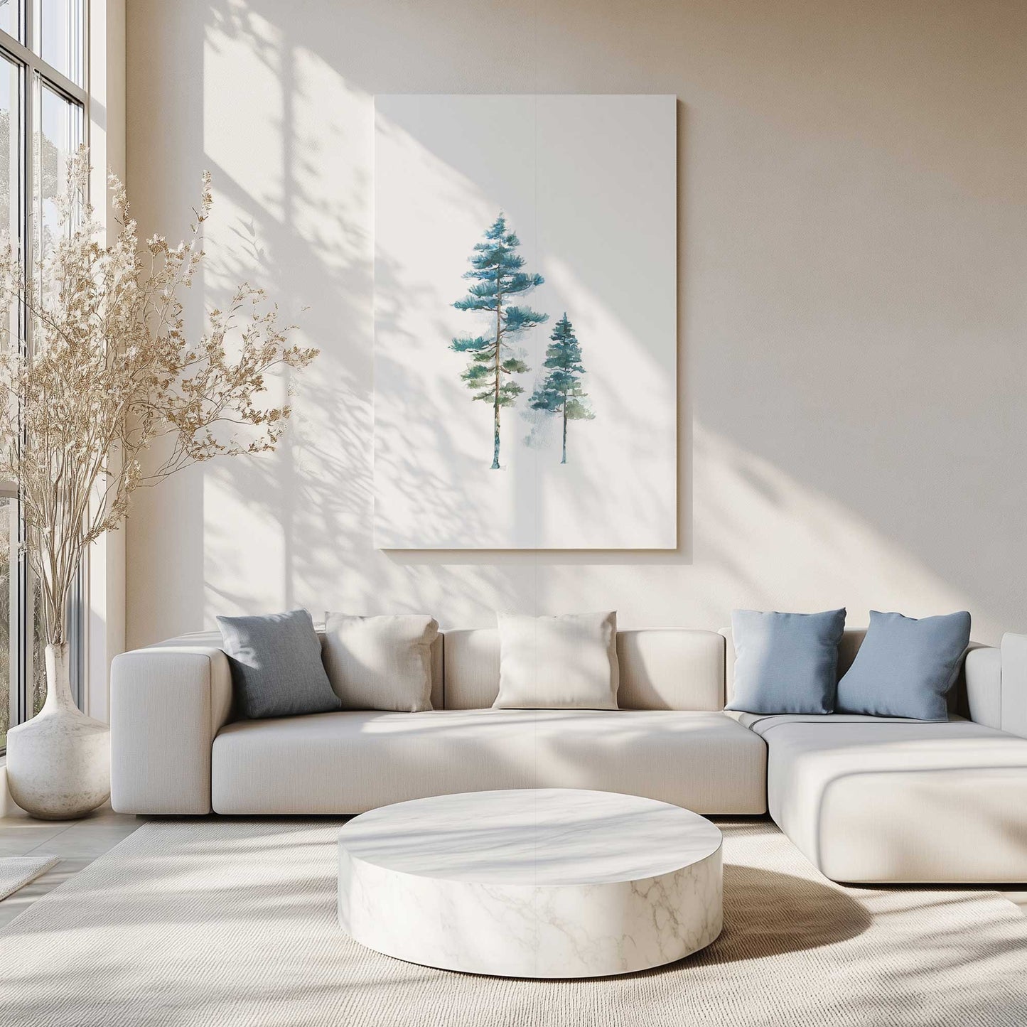 Picture of art in a room