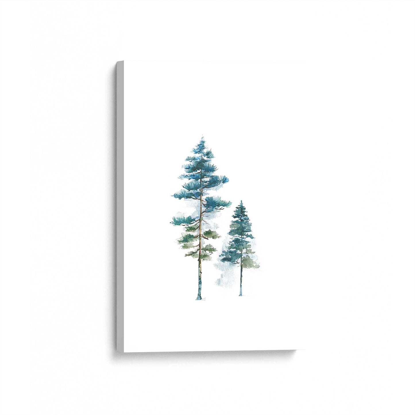 [Color:Stretched Canvas], Picture of art at an angle