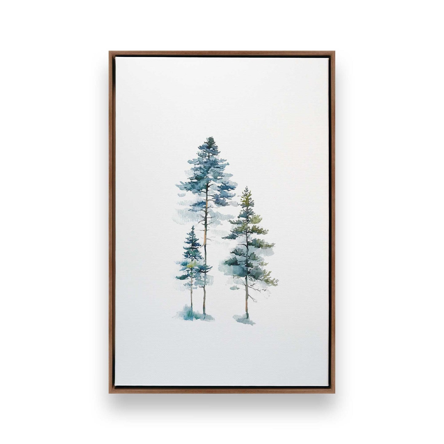 [Color:Walnut], Picture of art in a Walnut frame