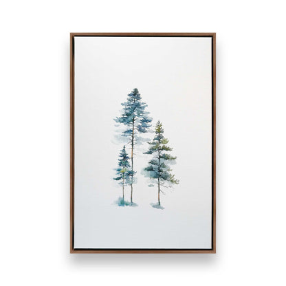 [Color:Walnut], Picture of art in a Walnut frame