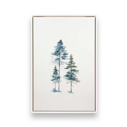 [Color:Opaque White], Picture of art in a White frame
