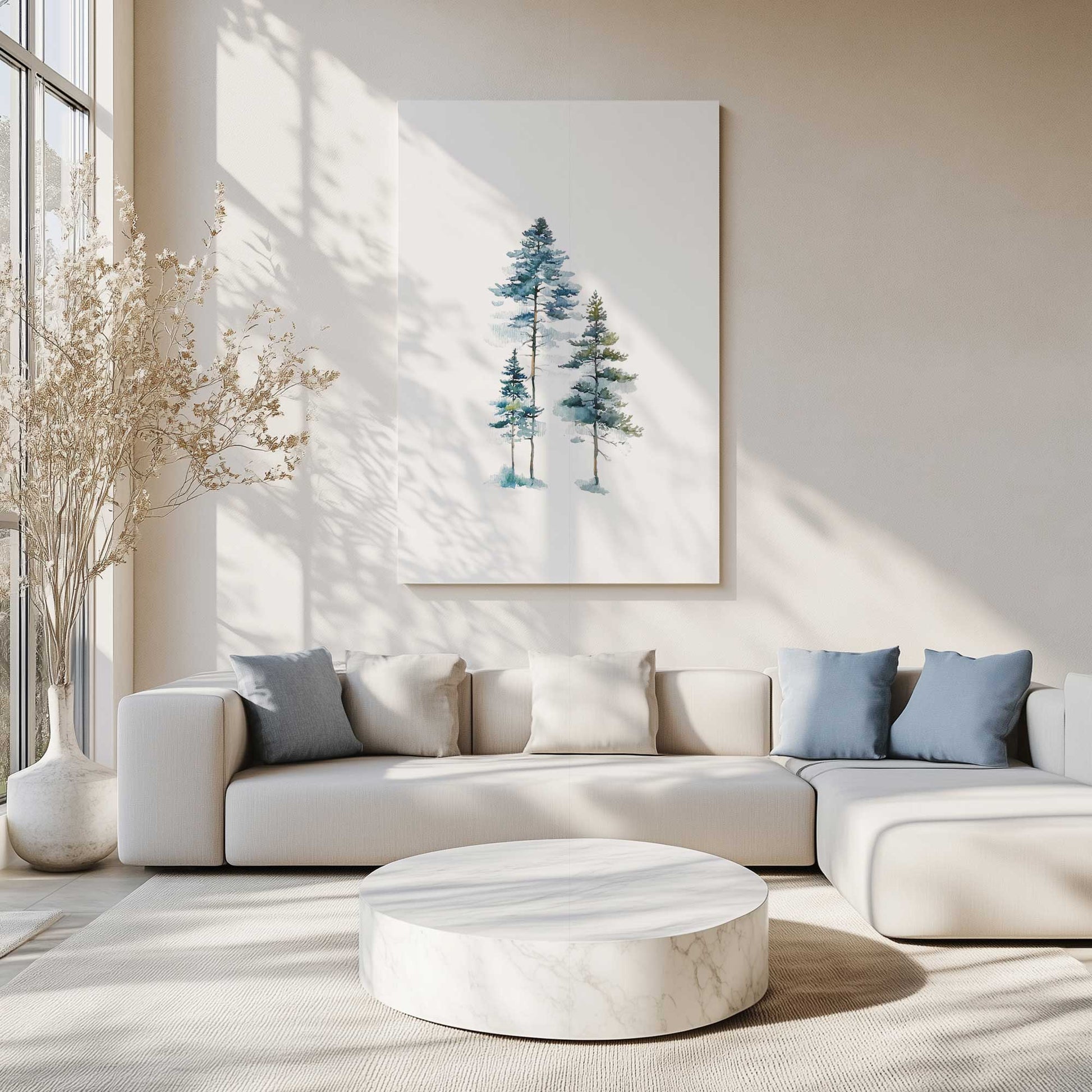 Picture of art in a room