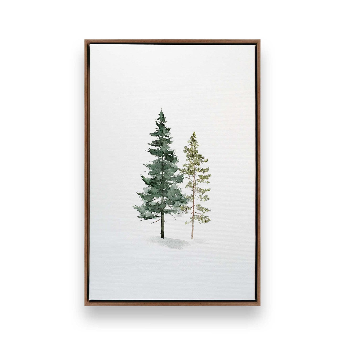 [Color:Walnut], Picture of art in a Walnut frame