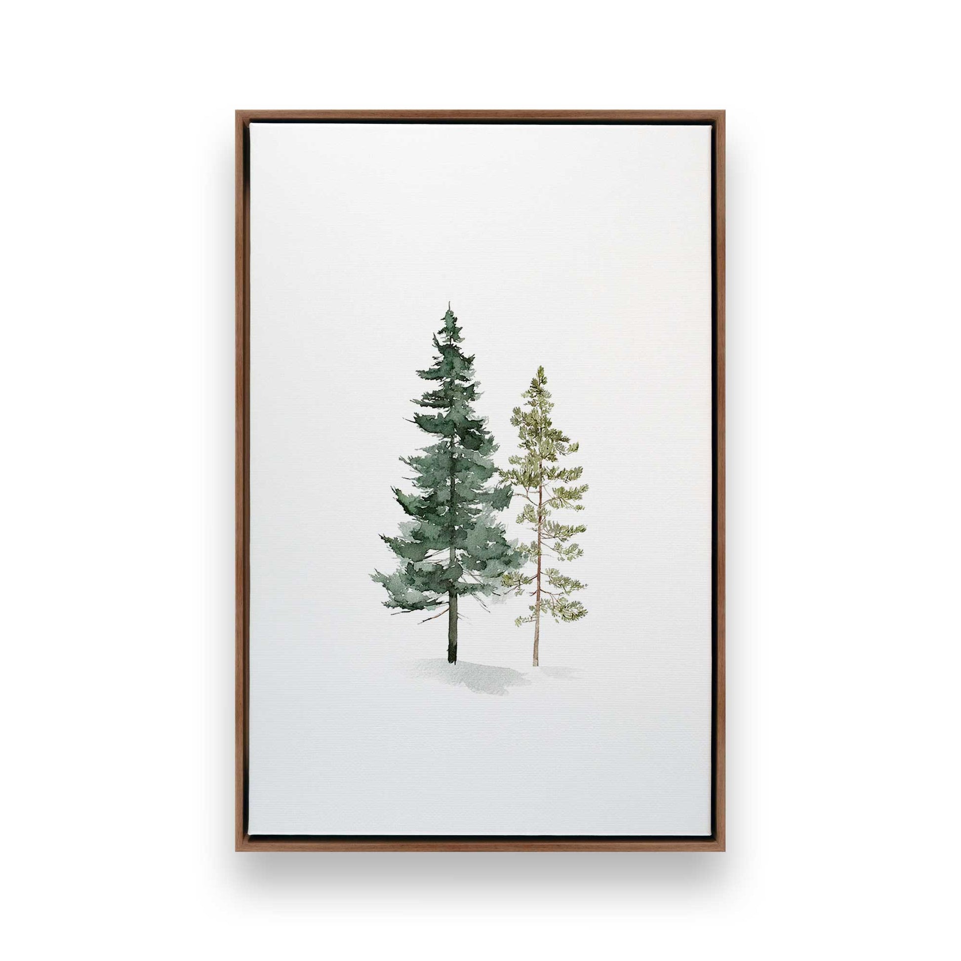 [Color:Walnut], Picture of art in a Walnut frame