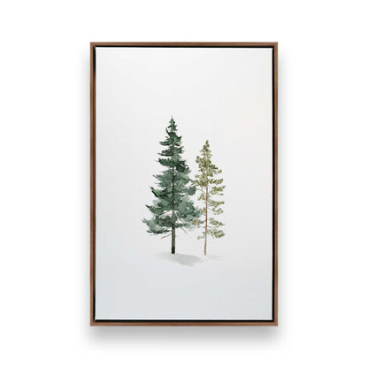 [Color:Walnut], Picture of art in a Walnut frame