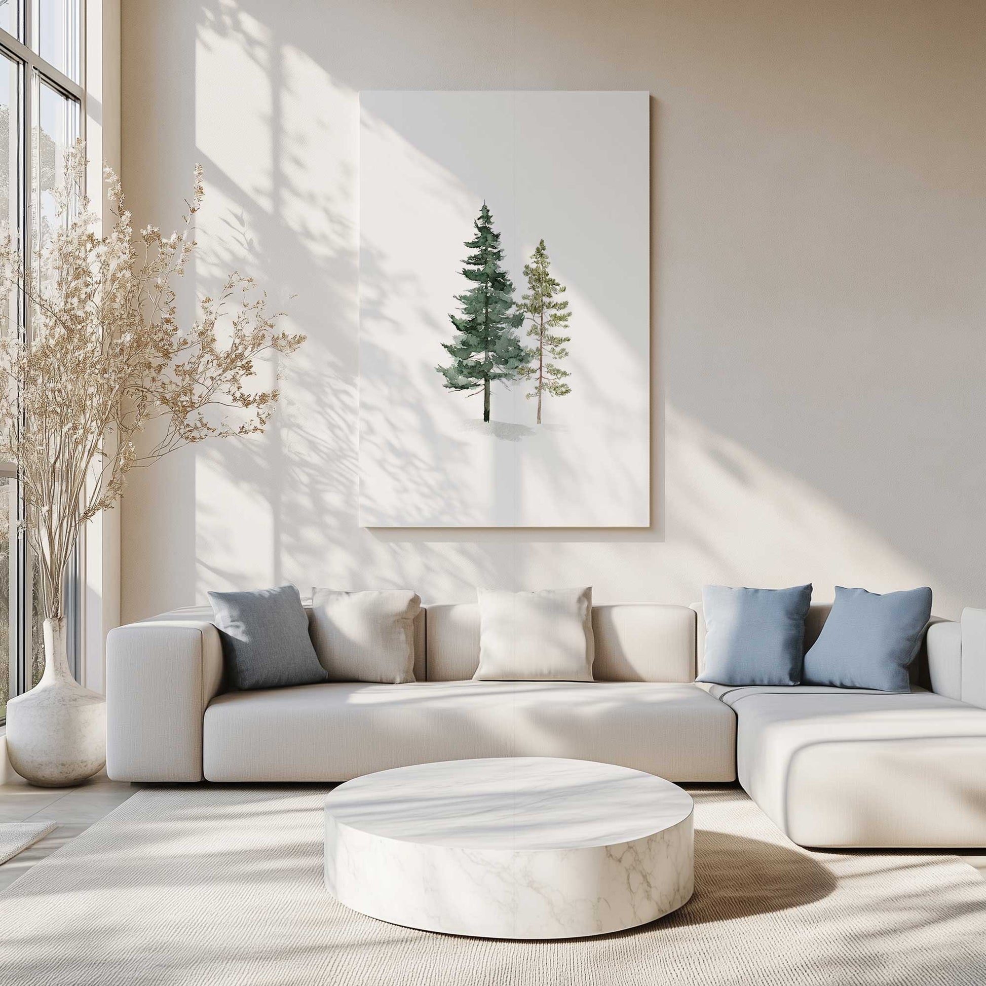 Picture of art in a room
