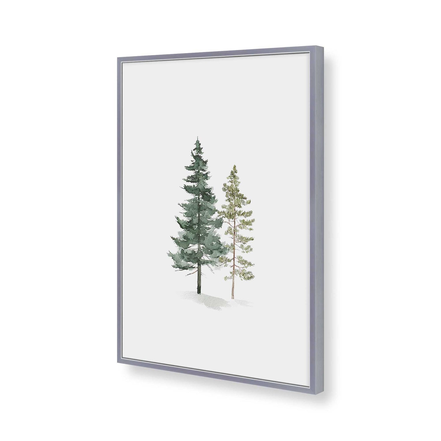 [Color:Polished Chrome], Picture of art in a Polished Chrome frame of the corner