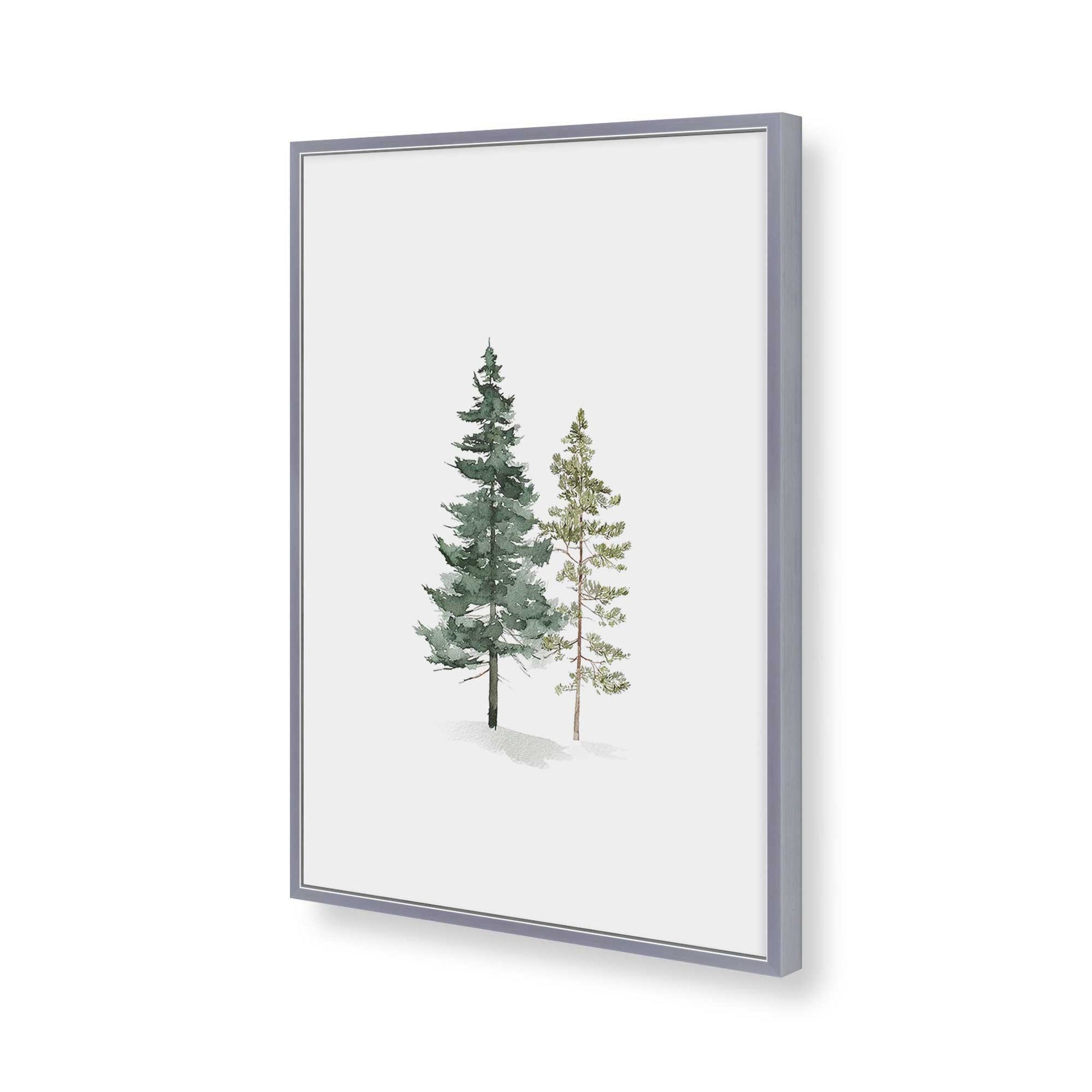 [Color:Polished Chrome], Picture of art in a Polished Chrome frame of the corner