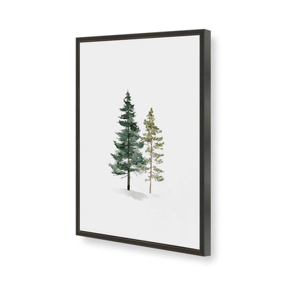 [Color:Satin Black], Picture of art in a Satin Black frame of the corner