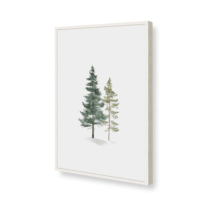 [Color:Opaque White], Picture of art in a Opaque White frame of the corner