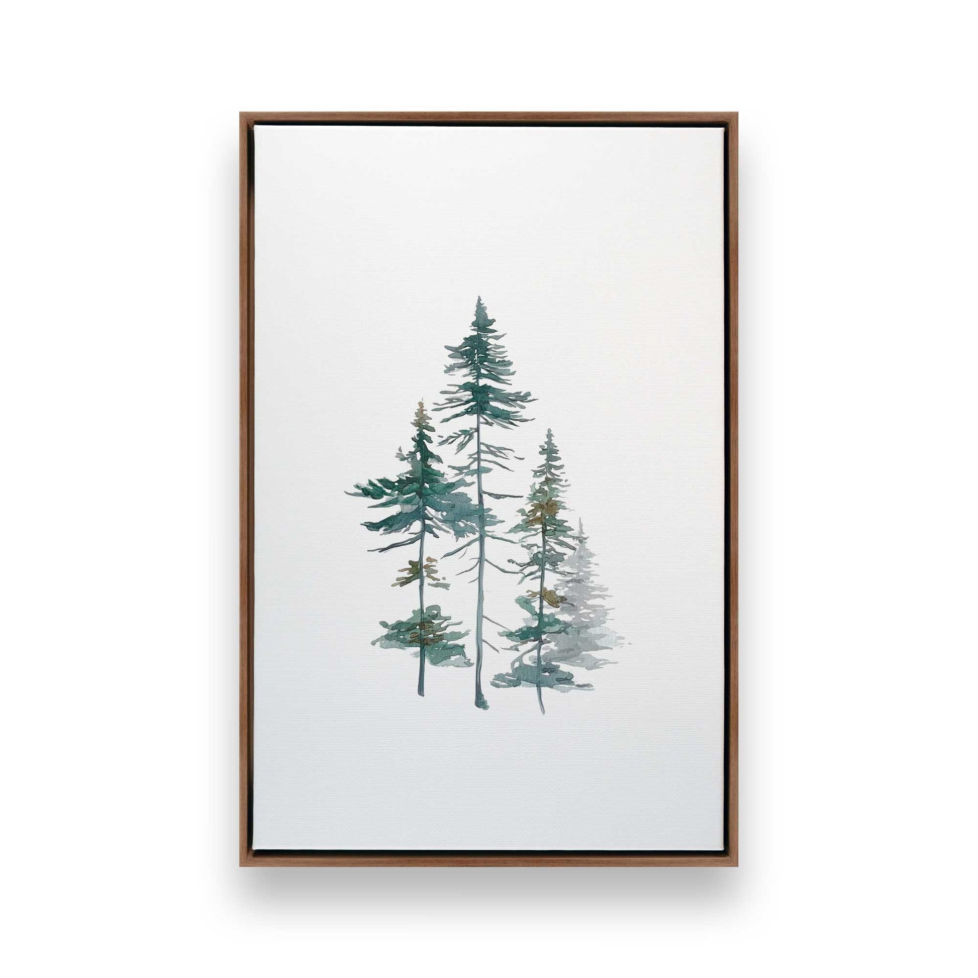 [Color:Walnut], Picture of art in a Walnut frame
