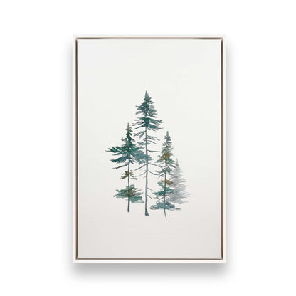 [Color:Opaque White], Picture of art in a White frame