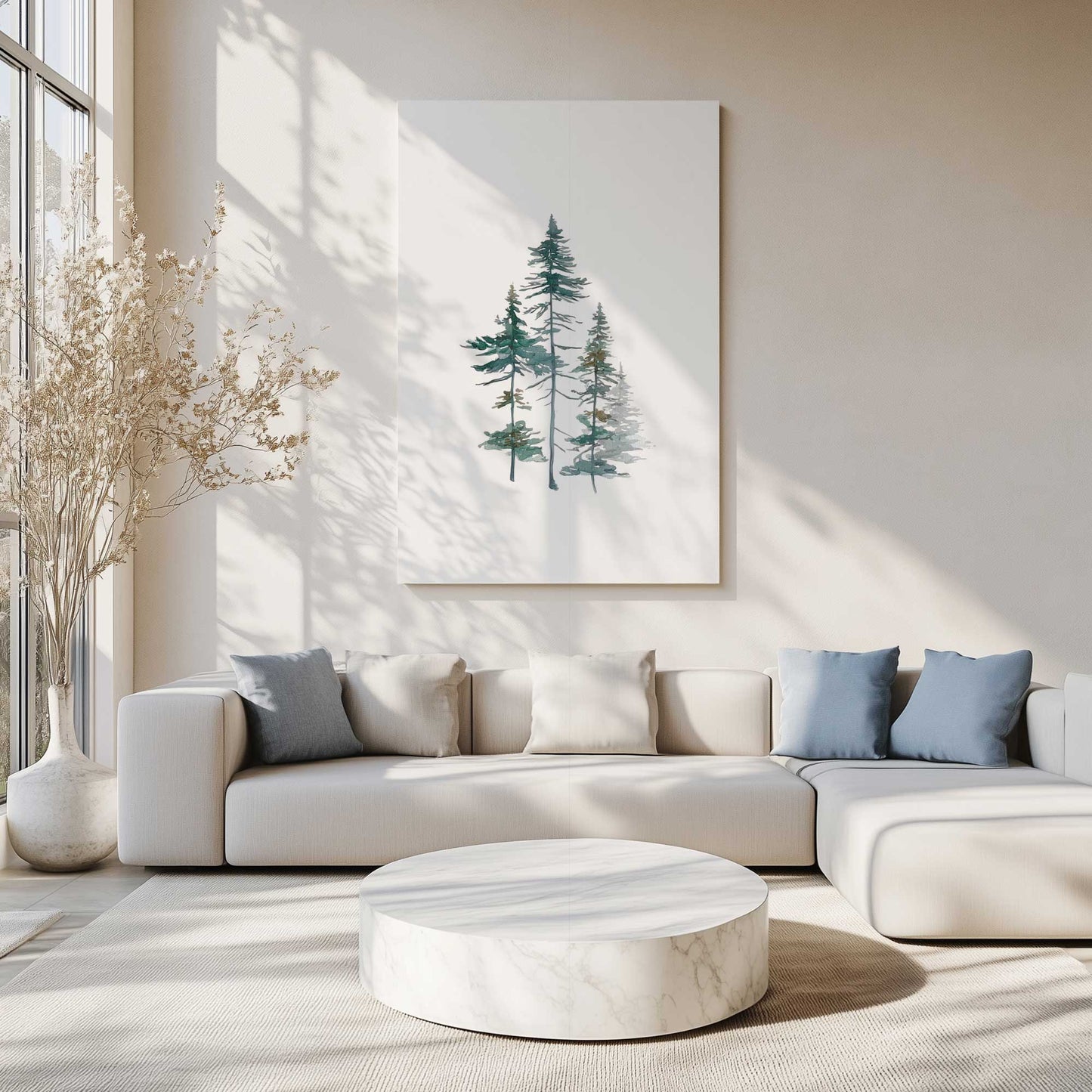 Picture of art in a room