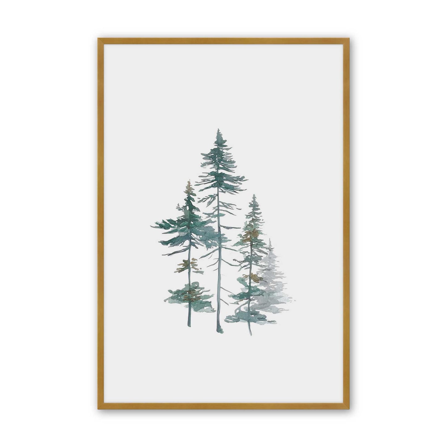 [Color:Polished Gold], Picture of art in a Polished Gold frame