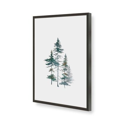 [Color:Satin Black], Picture of art in a Satin Black frame of the corner