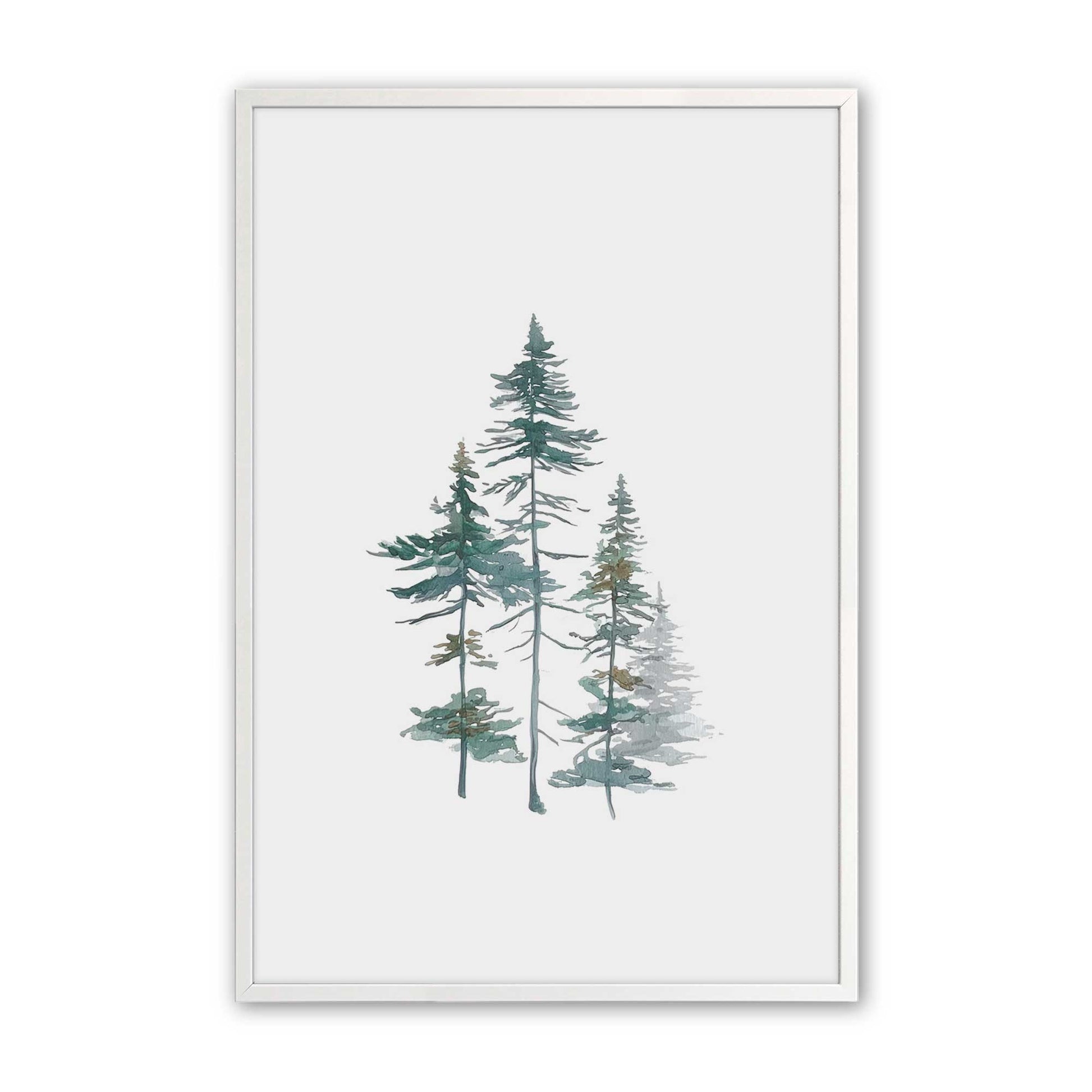[Color:Opaque White], Picture of art in a Opaque White frame