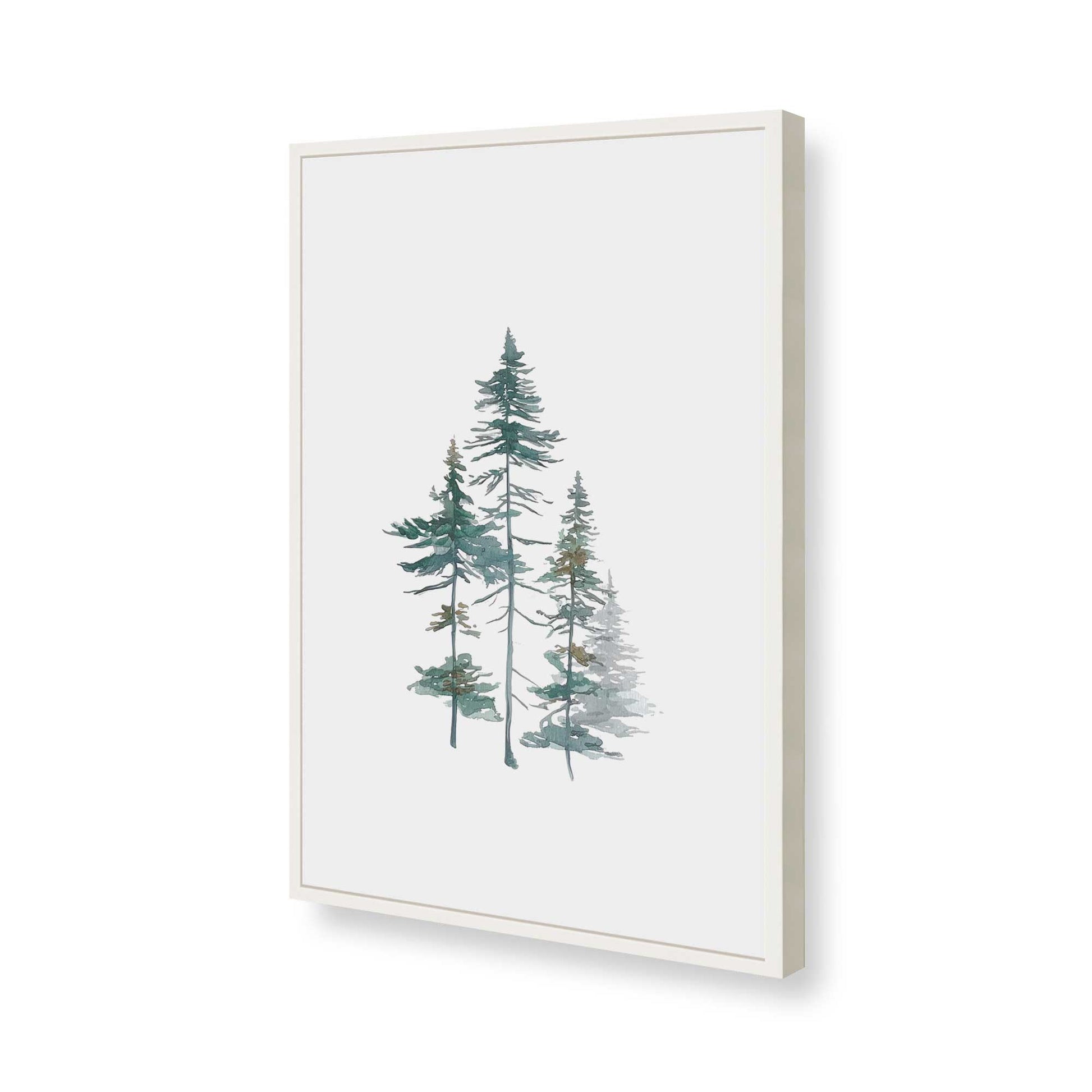 [Color:Opaque White], Picture of art in a Opaque White frame of the corner