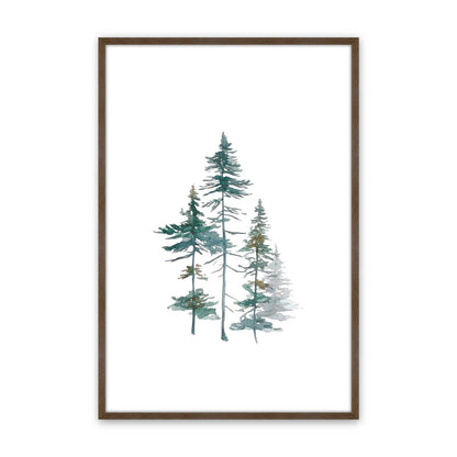 [Color:Walnut], Picture of art in a Walnut frame