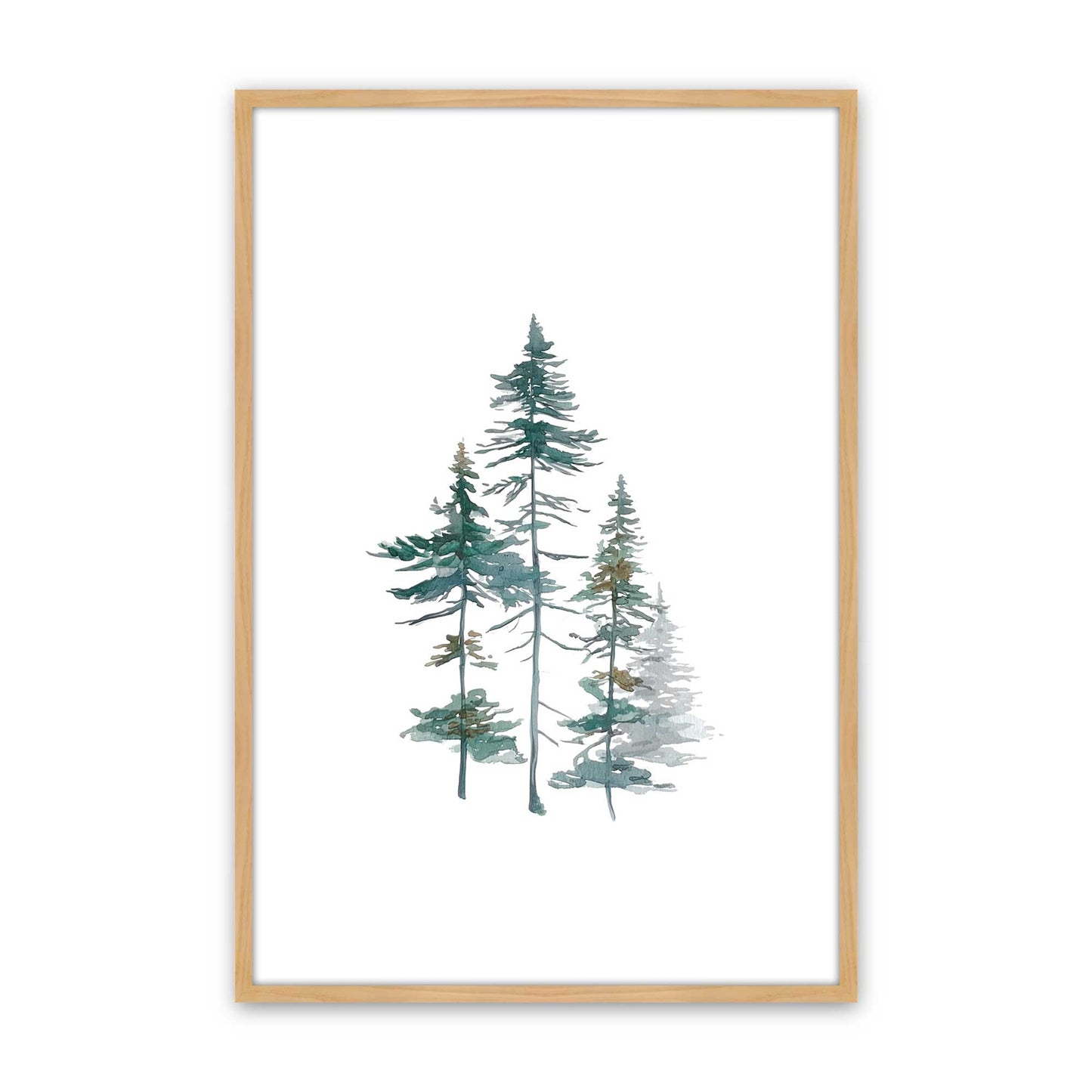 [Color:American Maple], Picture of art in a American Maple frame