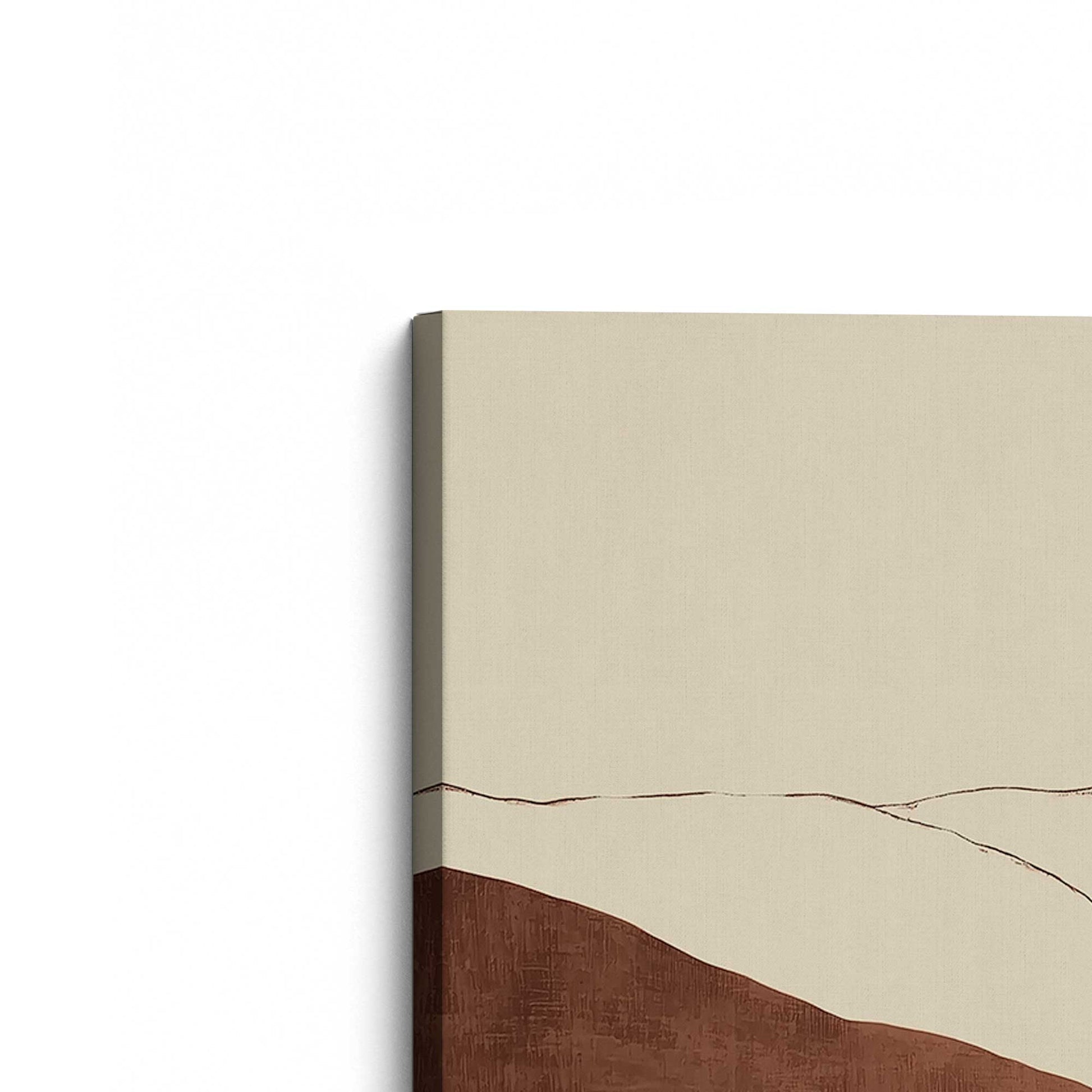 [Color:Stretched Canvas], Picture of the corner of the art