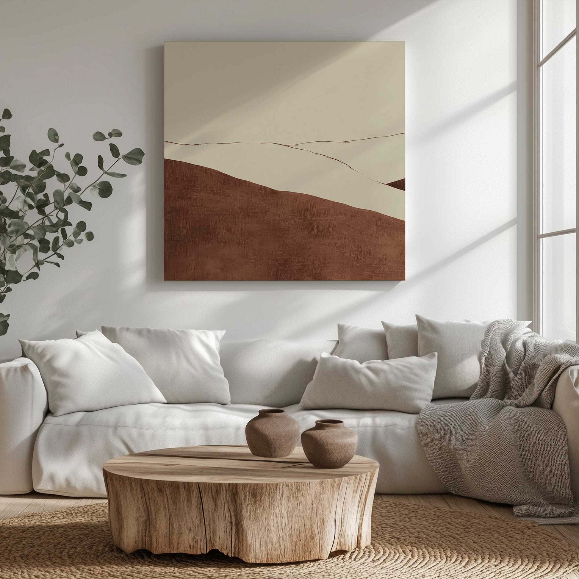 Picture of art in a room
