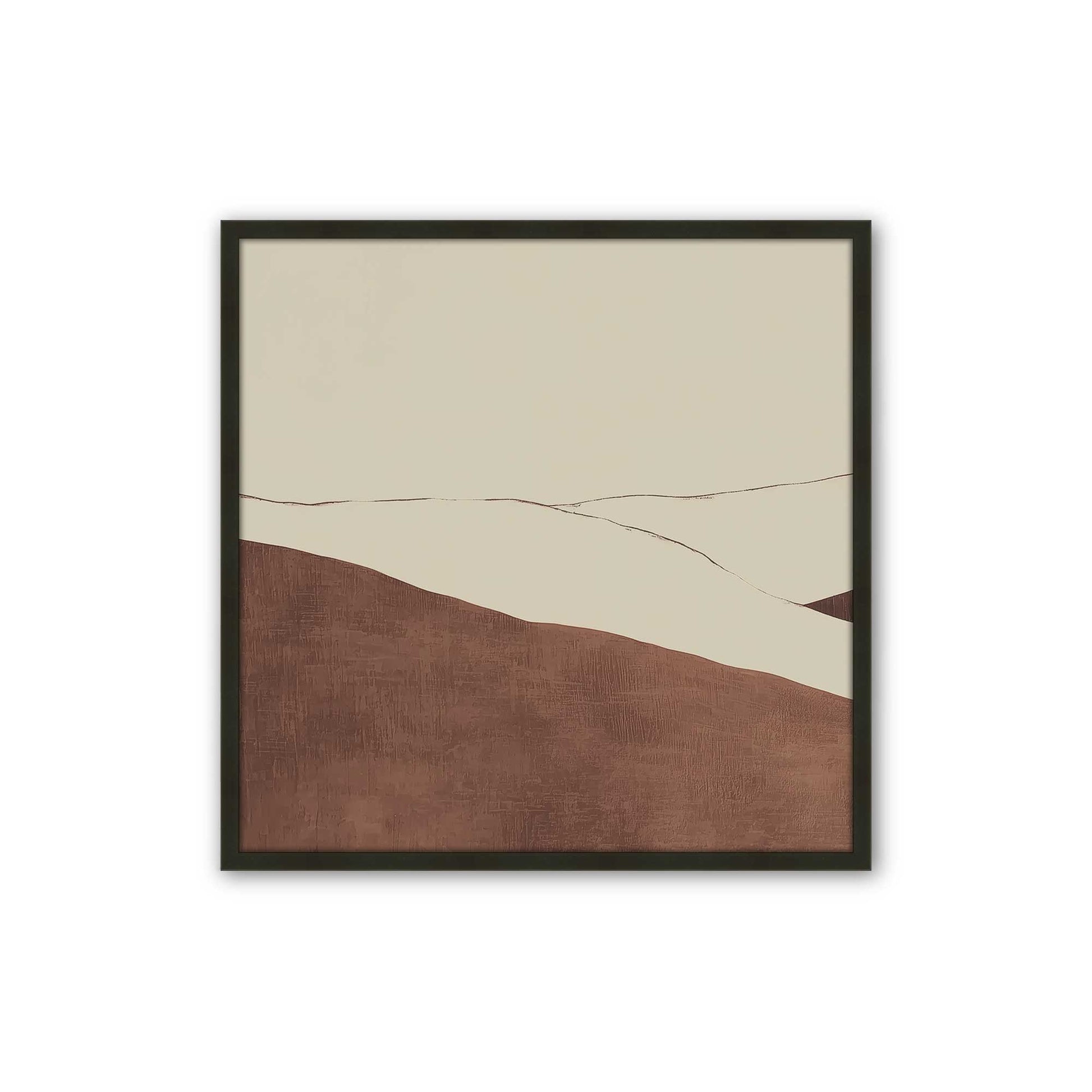 [Color:Satin Black], Picture of art in a Satin Black frame