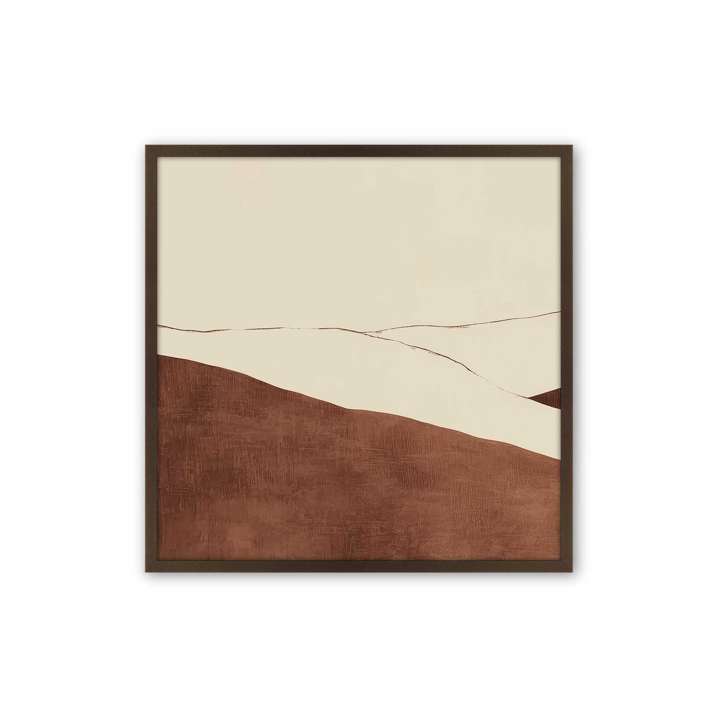 [Color:Espresso], Picture of art in a Espresso frame