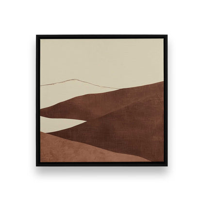 [Color:Satin Black], Picture of art in a Satin Black frame