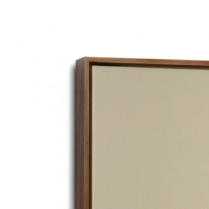[Color:Walnut], Picture of art in a Walnut frame at an angle