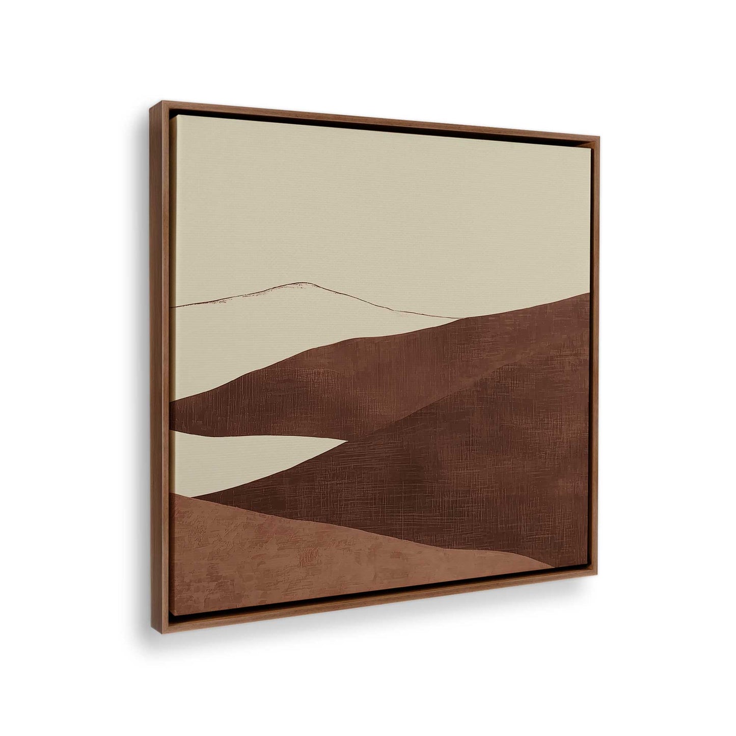 [Color:Walnut], Picture of the corner of the art