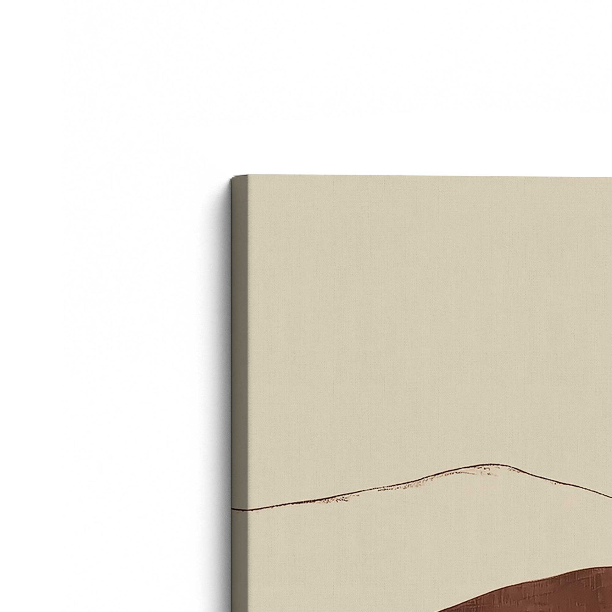 [Color:Stretched Canvas], Picture of the corner of the art