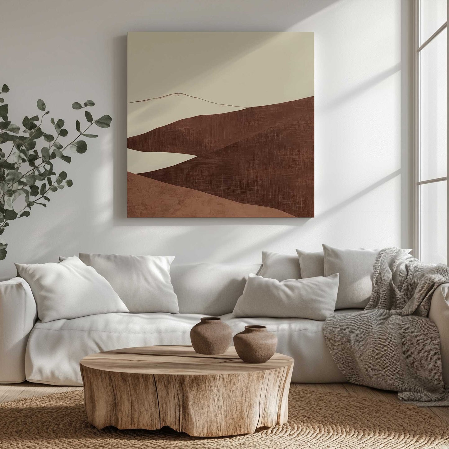 Picture of art in a room