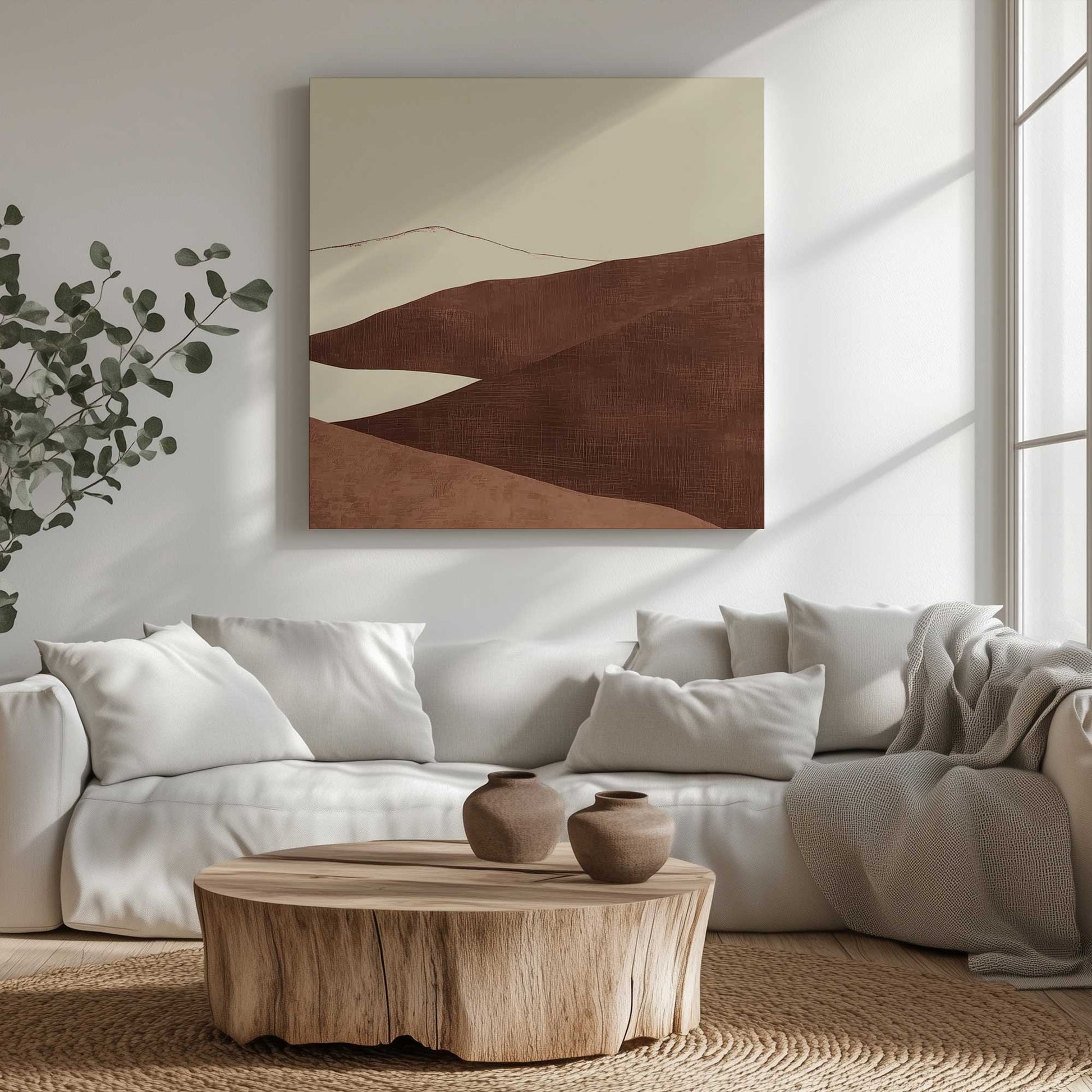 Picture of art in a room