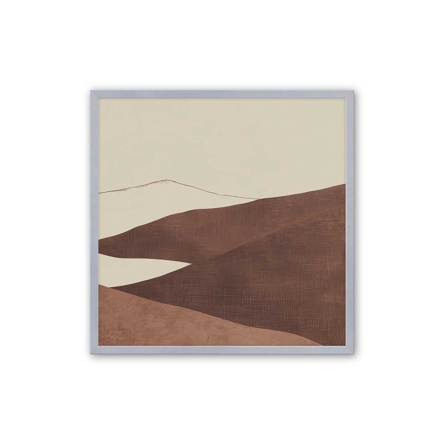 [Color:Polished Chrome], Picture of art in a Polished Chrome frame