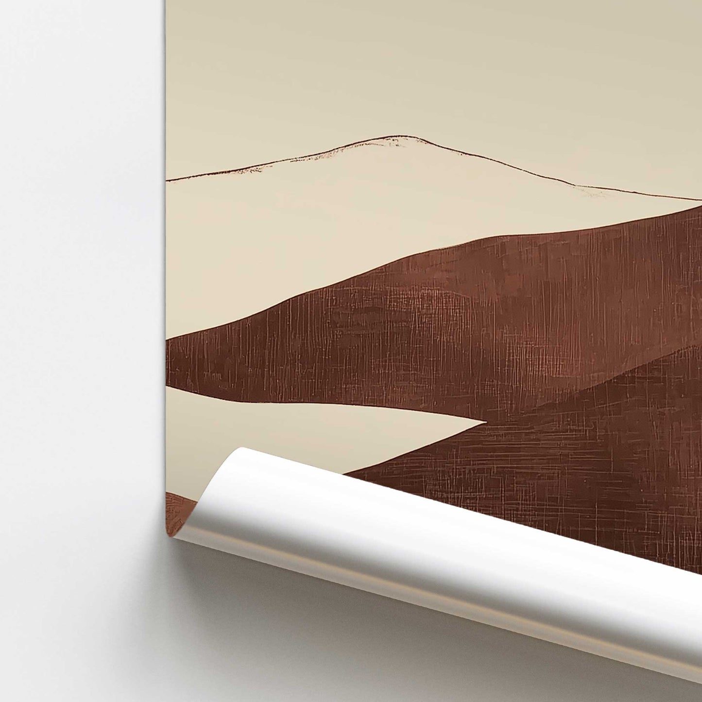 [Color:Rolled Print], Picture of close up of art