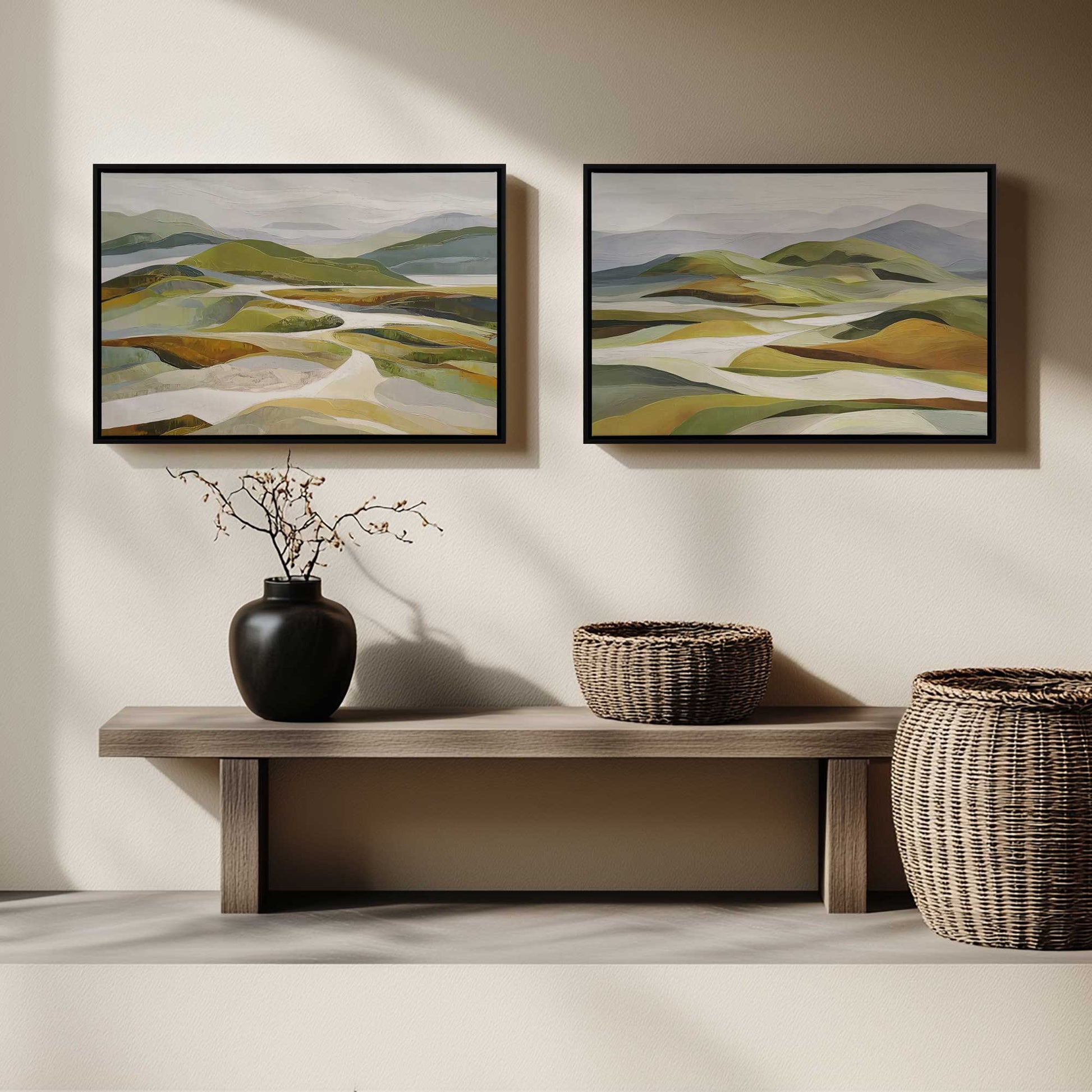 [Color:Opaque White], Picture of art in a White frame