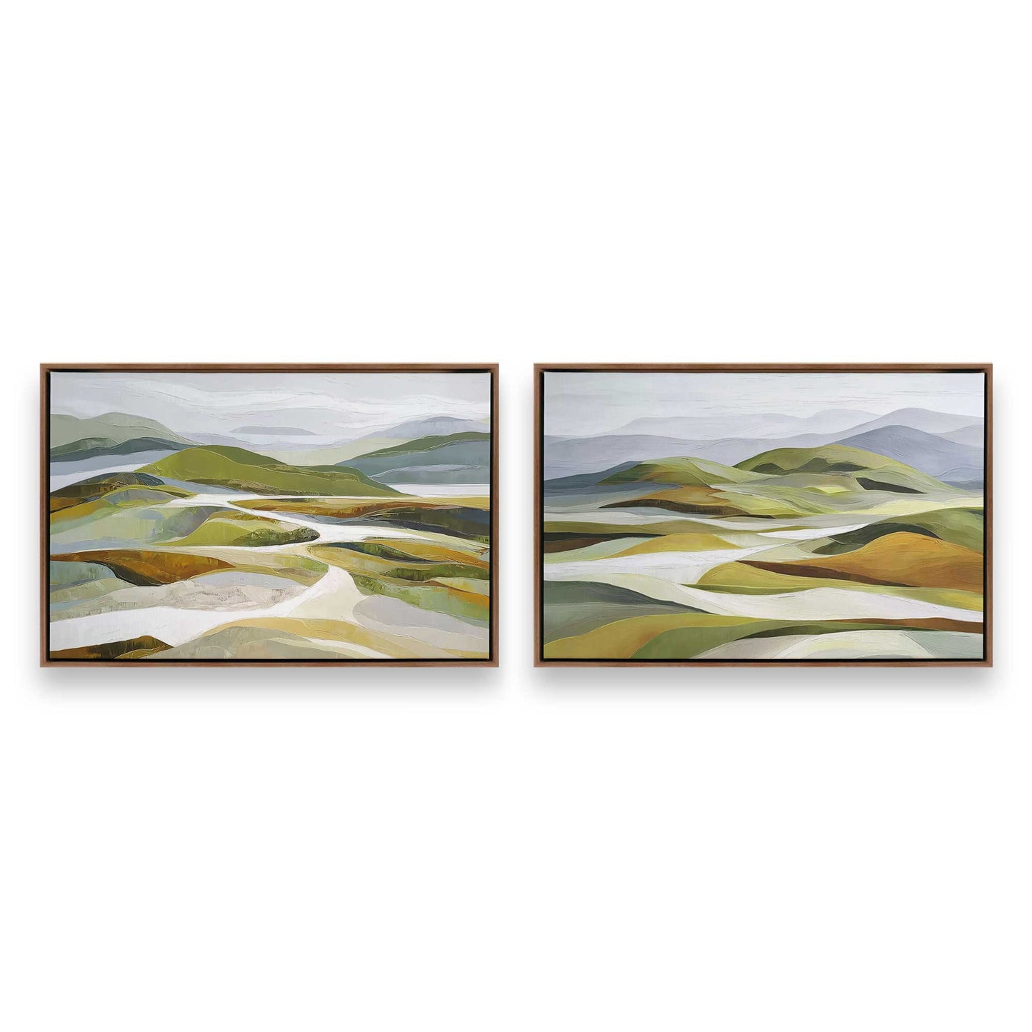 [Color:Walnut], Picture of art in a Walnut frame