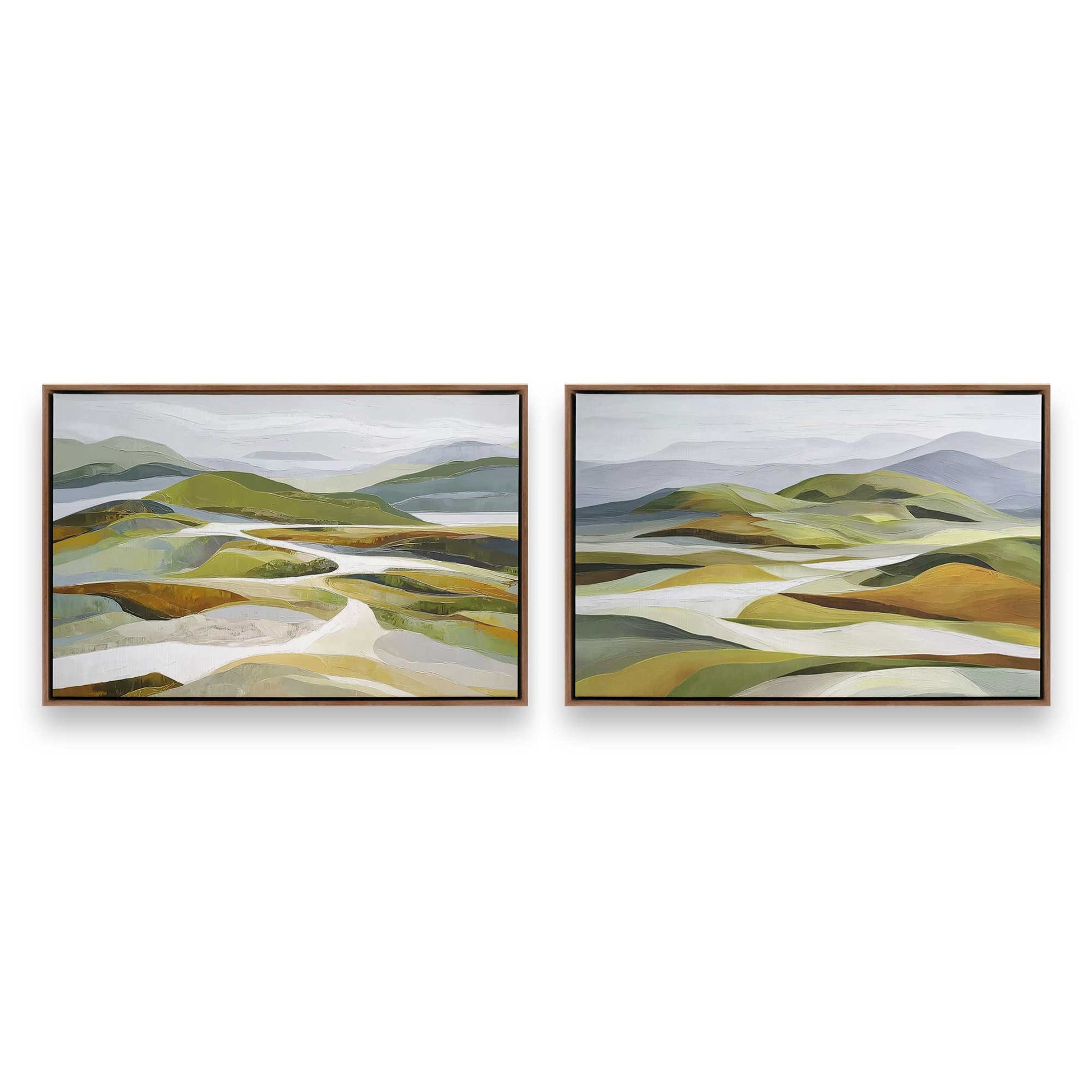 [Color:Walnut], Picture of art in a Walnut frame