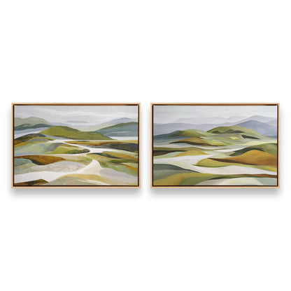 [Color:American Maple], Picture of art in a American Maple frame