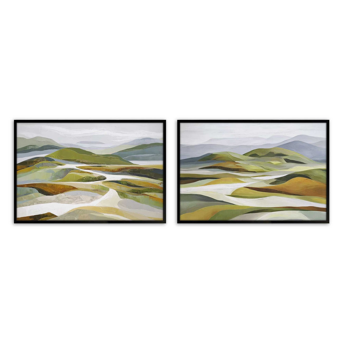 [Color:Satin Black], Picture of art in a Satin Black frame