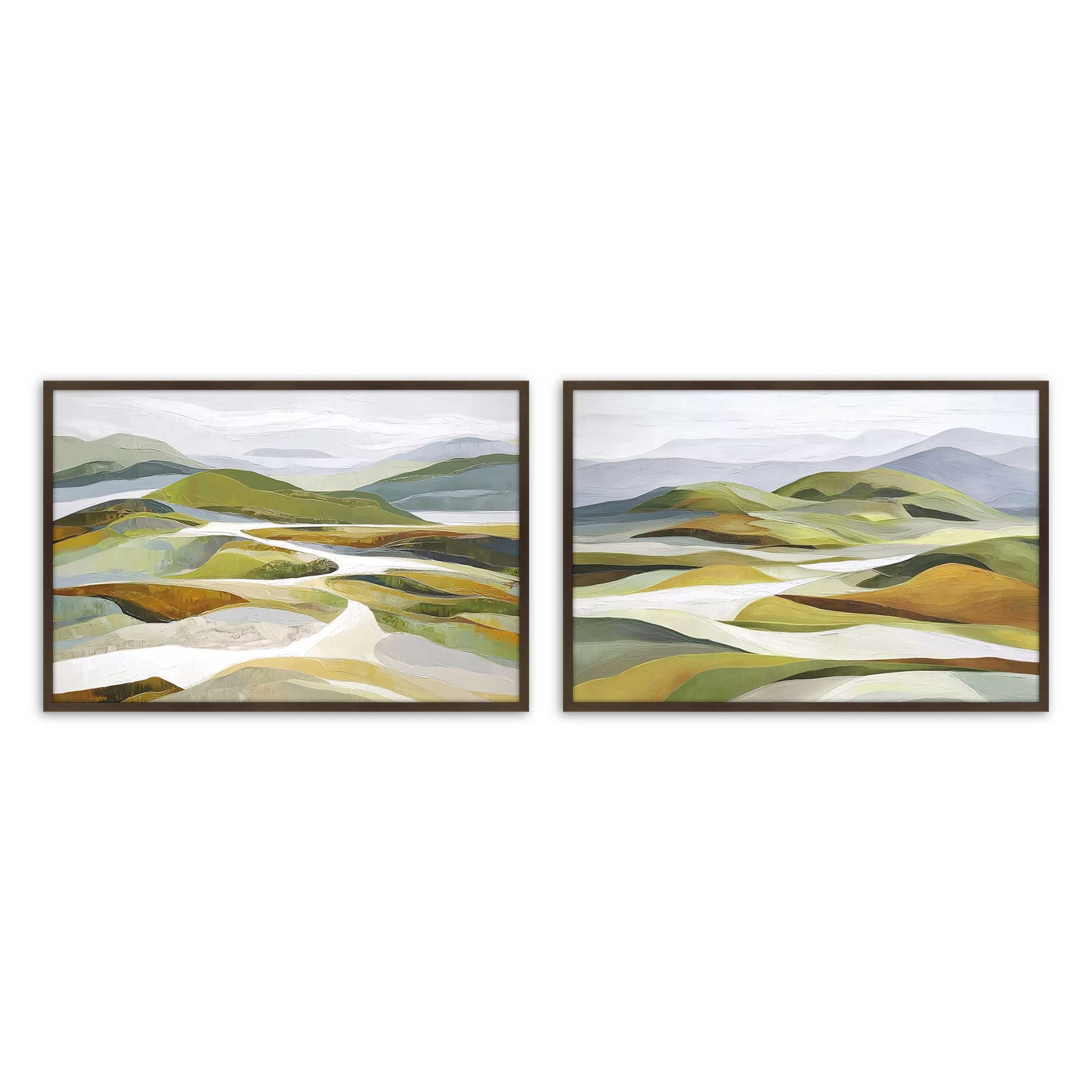 [Color:Belvinder Brown], Picture of art in a Belvinder Brown frame