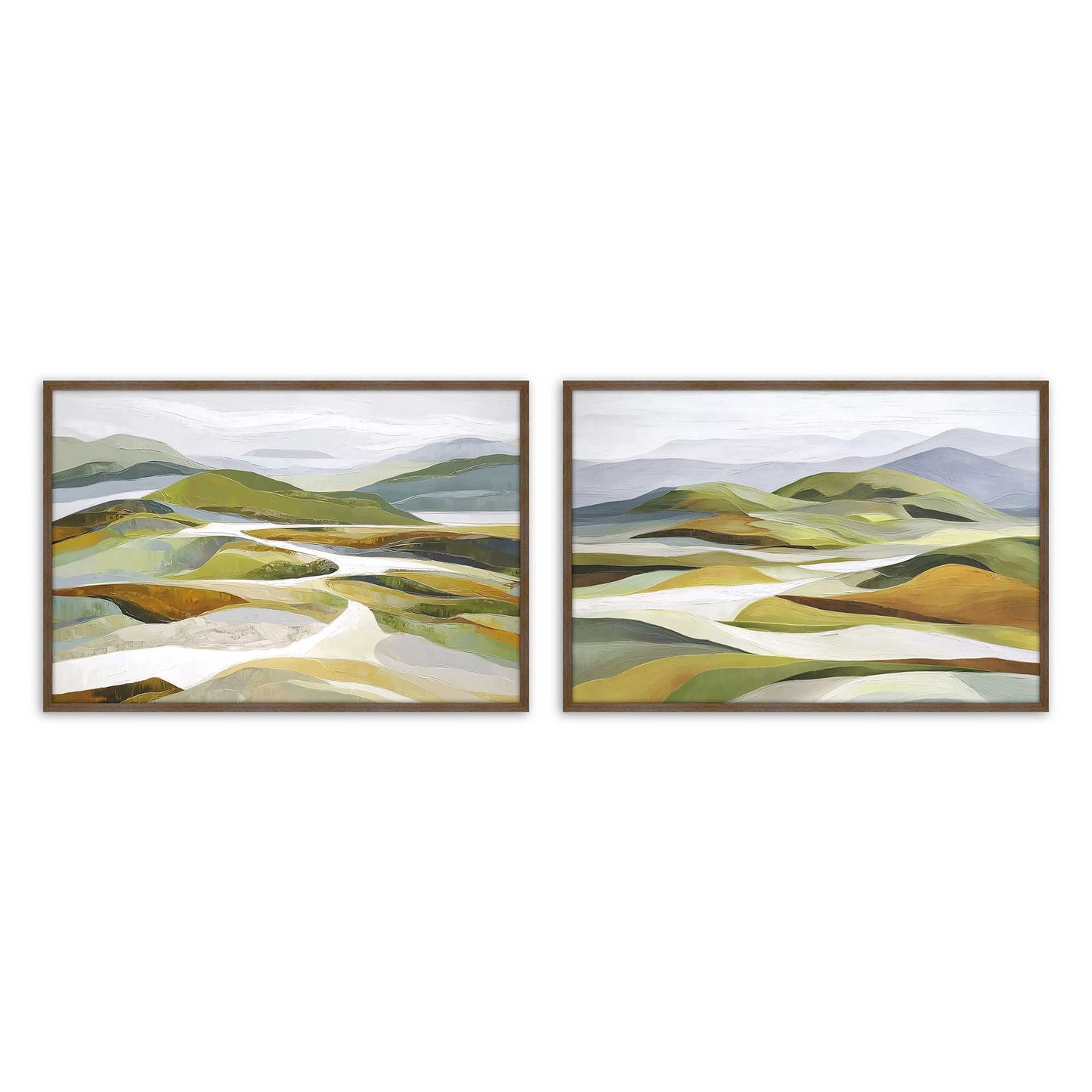 [Color:Walnut], Picture of art in a Walnut frame