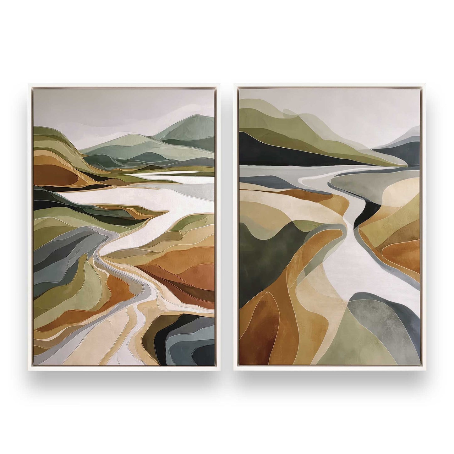 [Color:Opaque White], Picture of art in a White frame