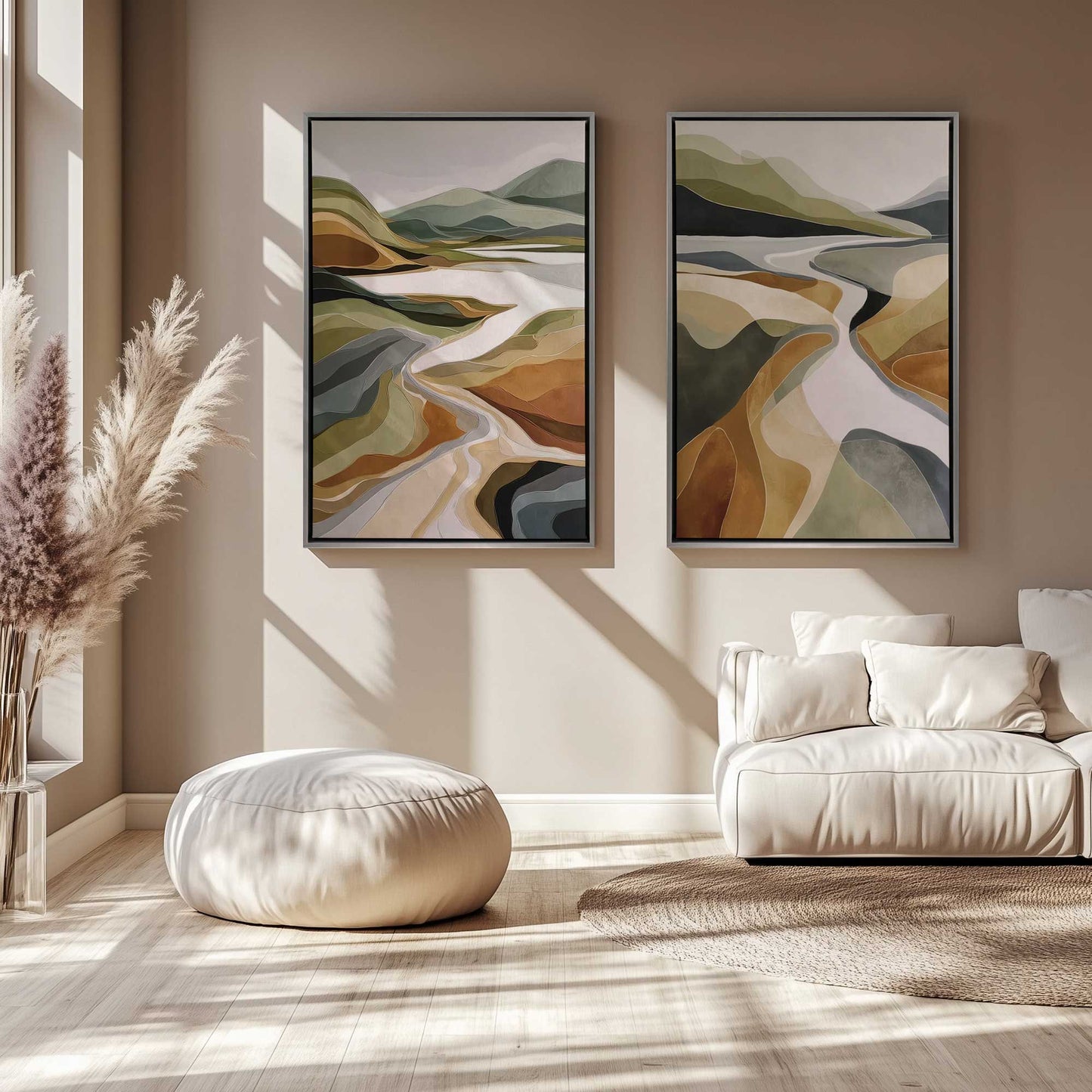 [Color:Opaque White], Picture of art in a White frame