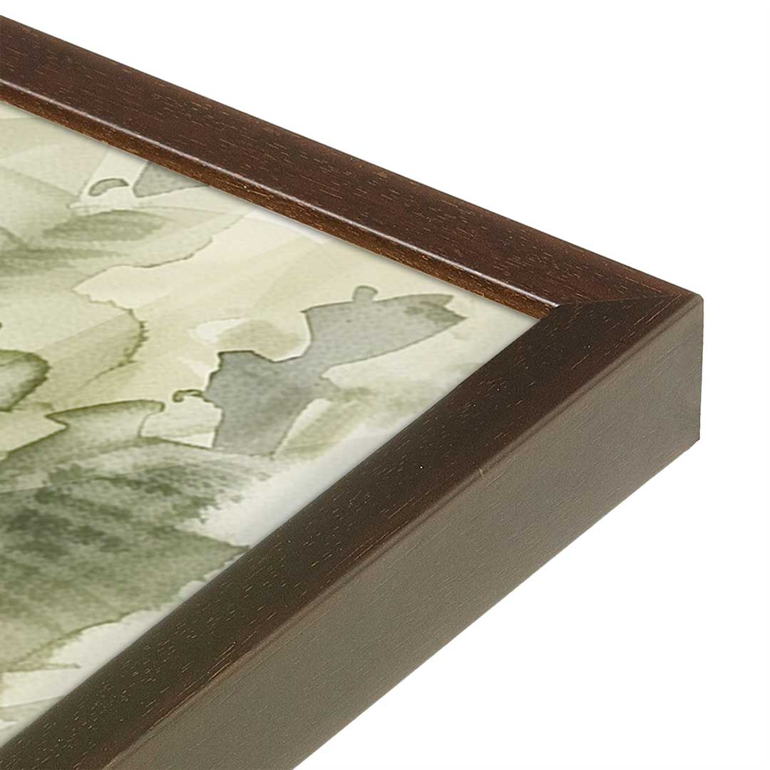 [Color:Belvinder Brown], Picture of art in a Belvinder Brown frame of the corner