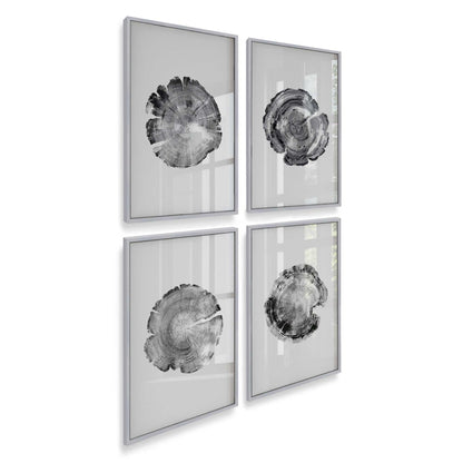 [Color:Polished Chrome], Picture of art in a Polished Chrome frame of the corner