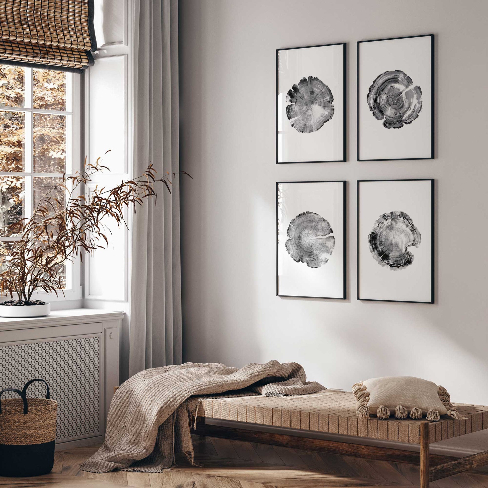 [Color:American Maple], Picture of art in an American Maple frame