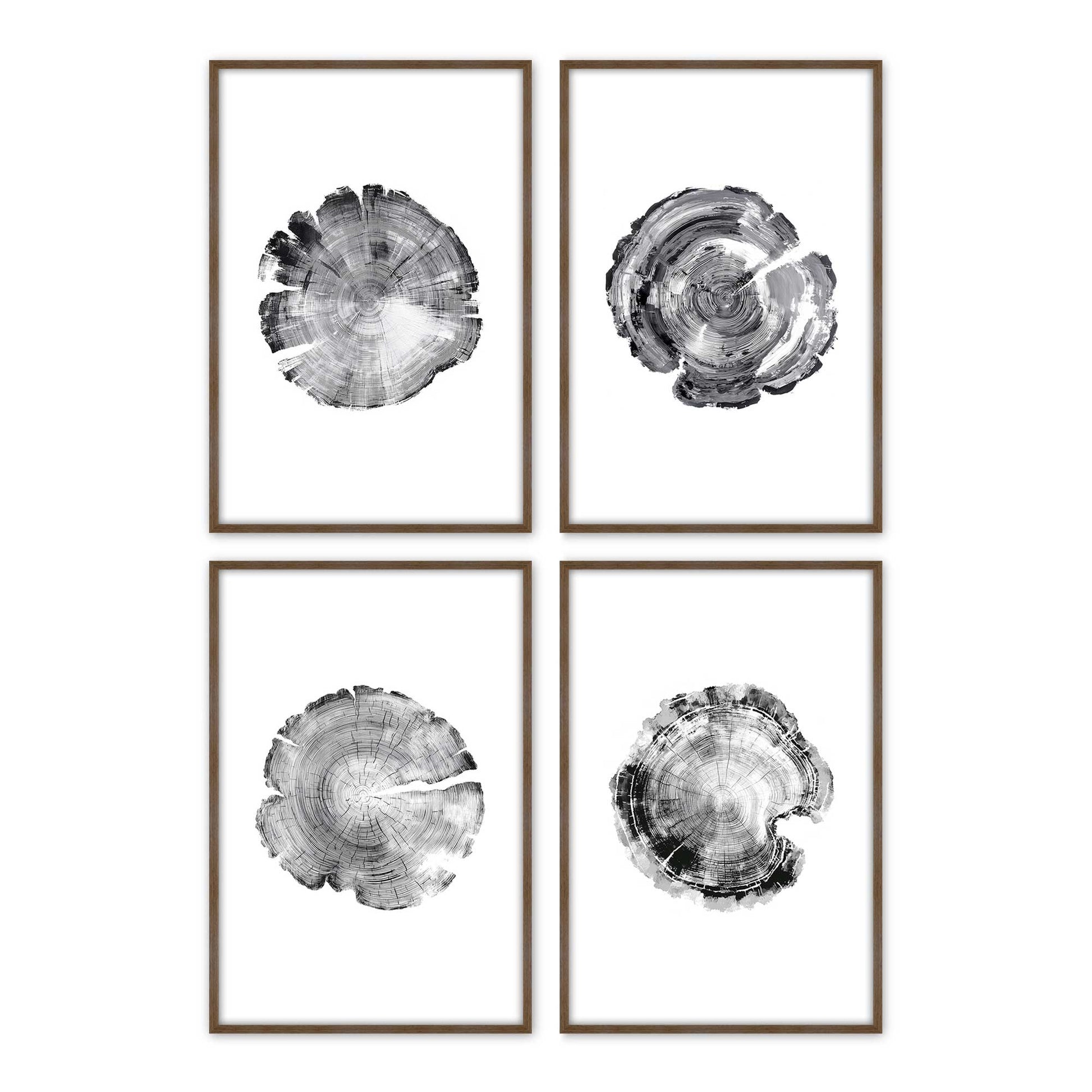[Color:Walnut], Picture of art in a Walnut frame