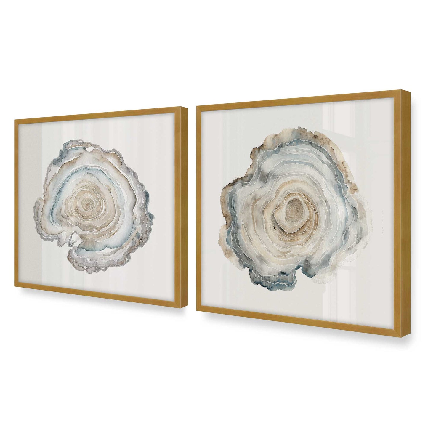 [Color:Polished Gold], Picture of art in a Polished Gold frame of the corner